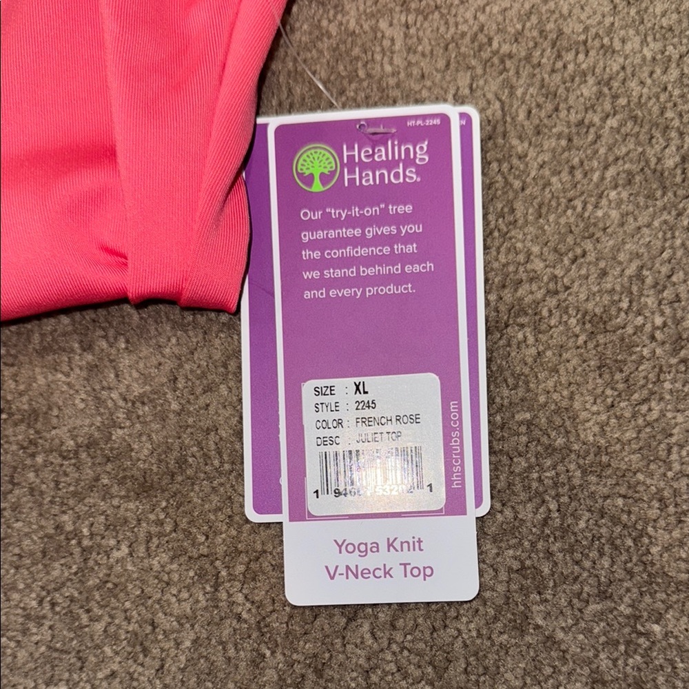 Healing Hands French Rose Yoga Knit set